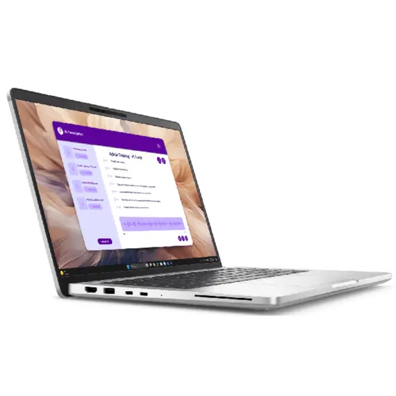 ნოუთბუქი Dell Pro 14 Plus PB14250/U7 266V/16 GB LPDDR5x 8533 MT/s/512GB SSD/14" FHD+ 300 nit/Intel Arc/FgrPr+SmtCd+NFC/5MP +IR Cam Mic /Wi-Fi7+BT/Backlit Kb/3 Cell 55 Wh/W11P/vPro/Aluminum/3Ywr - Primestore.ge