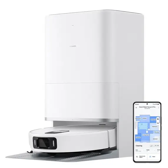 რობოტი მტვერსასრუტი Xiaomi Robot Vacuum 5 Pro EU - Primestore.ge