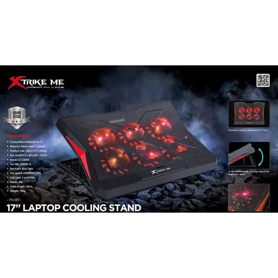 ქულერი Xtrike Me FN-811 - Primestore.ge