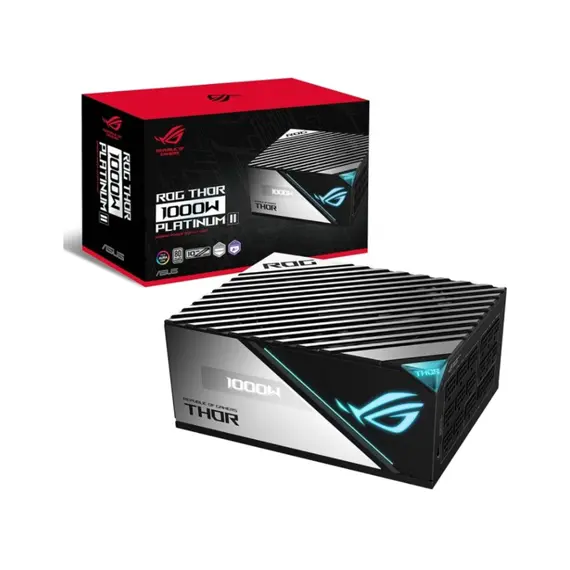 კვების ბლოკი ASUS ROG THOR 1000W Platinum II 90YE00L4-B0NA00 - Primestore.ge