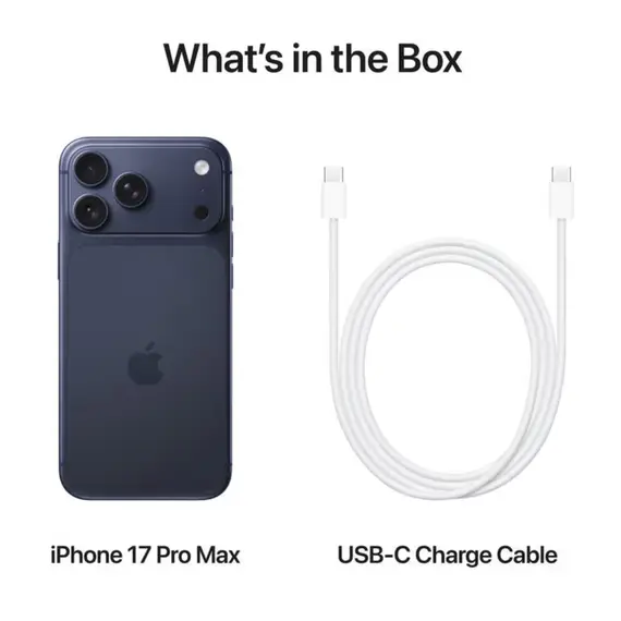 მობილური ტელეფონი Apple IPhone 17 Pro 256GB Deep Blue eSIM - Primestore.ge
