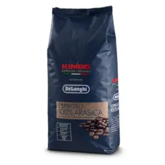 ყავის მარცვლები DeLonghi SET DLSC613 KIMBO-DL ARABICA 1KG BEANS - Primestore.ge