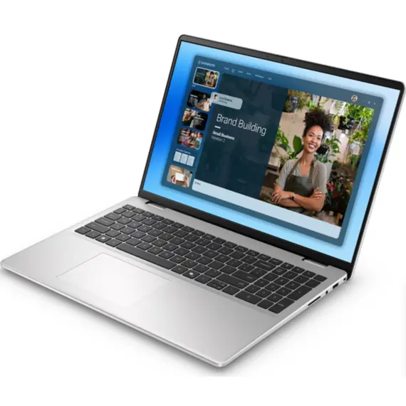 ნოუთბუქი Dell 16 DC16251/Core7-150U/16GB/512GB SSD/Intel Graphics/Finger print/WLAN+BT/16" 2.5K/Backlit  Kb/4Cell/Silver - Primestore.ge