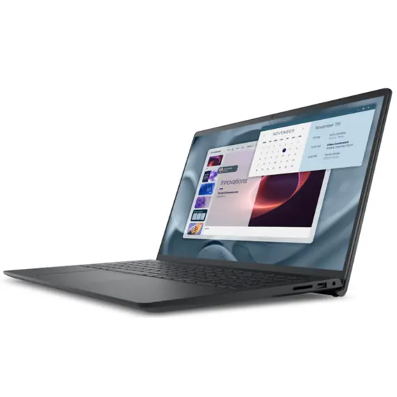 ნოუთბუქი Dell Pro 15 Essential PV15250/i5-1334U/1x8GB DDR5 5200MT/s/512GB SSD/15.6" FHD 120Hz 250 nits/Intel UHD/FgrPr/Cam &amp; Mic/Wi-Fi 6 + BT/3 Cell 41Wh/Carbon Black/Ubuntu/3Yrw - Primestore.ge