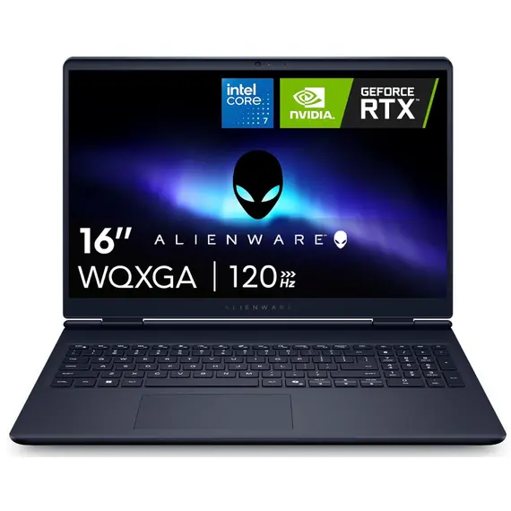 ნოუთბუქი Dell Alienware 16 Aurora | Core™ 7 240H | 16GB | 1TB SSD | 16" WQXGA 120Hz | WIN11 | RTX 5050 8GB | LAC16250-7193BLU-PUS - Primestore.ge