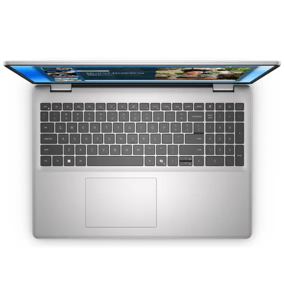 ნოუთბუქი Dell 16 DC16251/Core 7-150U/16GB/512GB SSD/Intel Graphics/FgrPr/WLAN + BT/16" FHD+/Backlit  ENG Kb/Silver/4 Cell/65W - Primestore.ge
