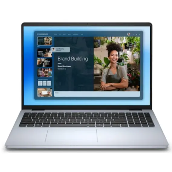 ნოუთბუქი Dell 16 DC16251/C5-120U/16GB/512GB SSD/Intel Graphics/FgrPr/WLAN + BT/16" FHD+/Backlit ENG Kb/4 Cell/Silver/65W/Ubuntu/3Ywr - Primestore.ge