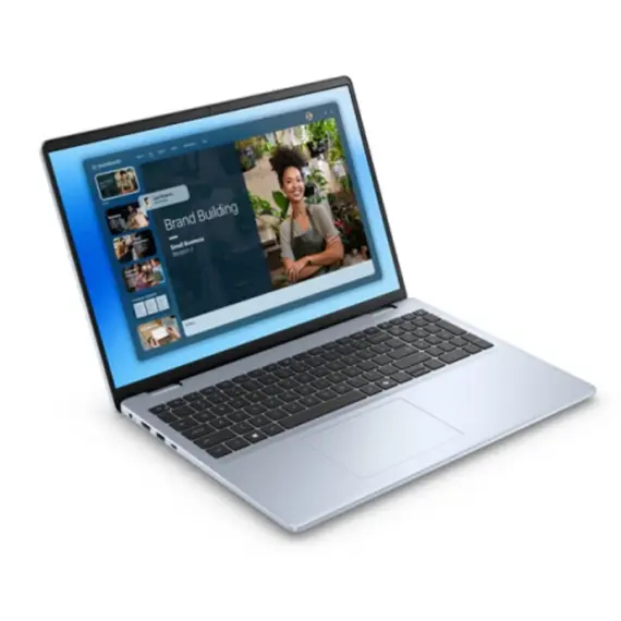ნოუთბუქი Dell 16 DC16251/C5-120U/16GB/512GB SSD/Intel Graphics/FgrPr/WLAN + BT/16" FHD+/Backlit ENG Kb/4 Cell/Silver/65W/Ubuntu/3Ywr - Primestore.ge