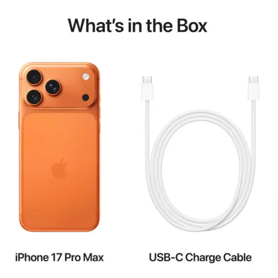 მობილური ტელეფონი Apple IPhone 17 Pro Max 256GB Cosmic Orange eSIM - Primestore.ge