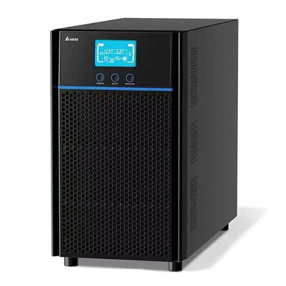 უწყვეტი კვების წყარო Delta N 1kVA Gen 3, 230V/50Hz, 1A charger,LCD,  inbuilt 2*battery, OP PF = 0.9, 4*10A output socket (IEC C13*4) - Primestore.ge