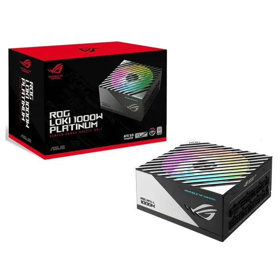 კვების ბლოკი ASUS ROG LOKI SFX-L 1000W Platinum 90YE00N1-B0NA00 - Primestore.ge