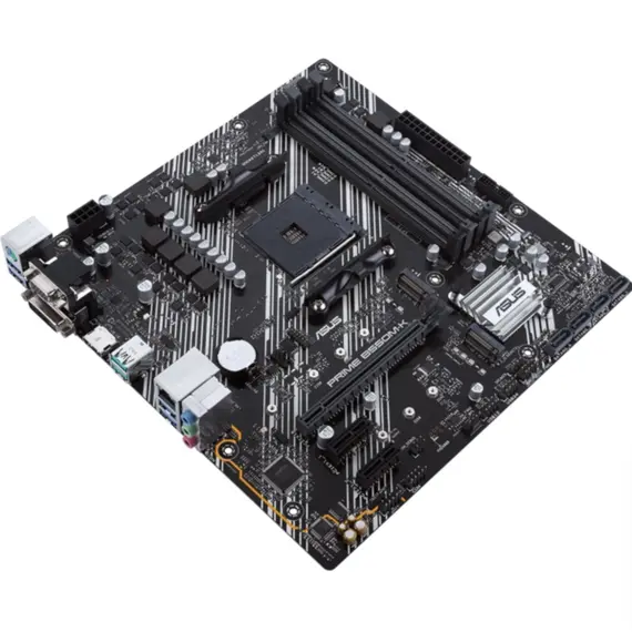 დედა დაფა ASUS Motherboard PRIME B550M-K sAM4 B550 4xDDR4 M.2 HDMI DVI D-Sub mATX - Primestore.ge