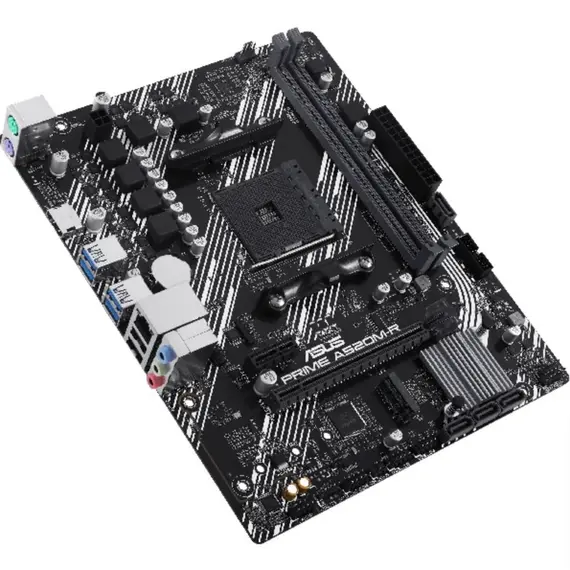 დედა დაფა ASUS Motherboard PRIME A520M-R sAM4 A520 2xDDR4 M.2 HDMI mATX - Primestore.ge