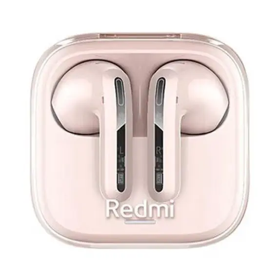 ყურსასმენი Xiaomi Redmi Buds 6 Active Transparent pink - Primestore.ge