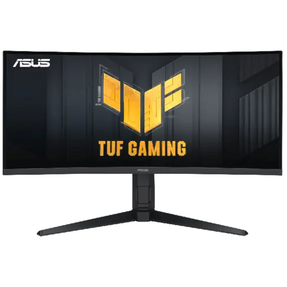 მონიტორი Asus Monitor 34" TUF Gaming VG34VQL3A 2xHDMI, 2xDP, 3xUSB, MM, VA, 3440x1440, 21:9, 180Hz, 1ms, sRGB 125%, CURVED, AdaptiveSync, HAS, HDR400 - Primestore.ge