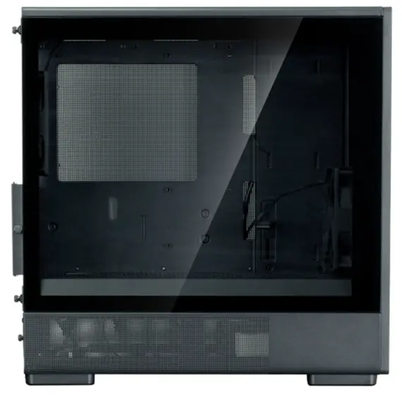 კომპიუტერის ქეისი Zalman PC case P10 Namu without PSU, 1xUSB3.0, 1xUSBType-C, 2x120mm, 1x120mm ARGB, VGA 340мм, LCS ready, TG Side Panel, mATX, black - Primestore.ge