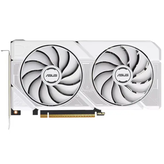 ვიდეო დაფა ASUS Graphic Card GeForce RTX 5060 8GB GDDR7 OC DUAL-RTX5060-O8G-WHITE - Primestore.ge