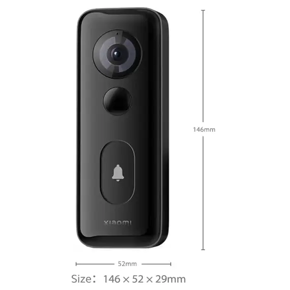 ჭკვიანი ვიდეო ზარი Xiaomi Smart Doorbell 3S - Primestore.ge