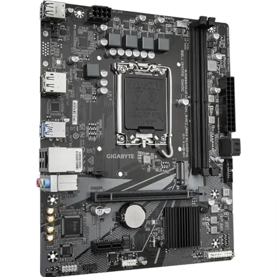 დედა დაფა GIGABYTE Motherboard H610M K V2 s1700 H610 2xDDR5 HDMI DP mATX - Primestore.ge