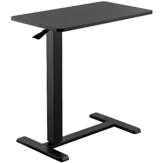 სათამაშო მაგიდა 2E Compact Desk CE710BB, height 71-106cm, gas lift, tabletop 71x40cm (black), metal base (black) - Primestore.ge