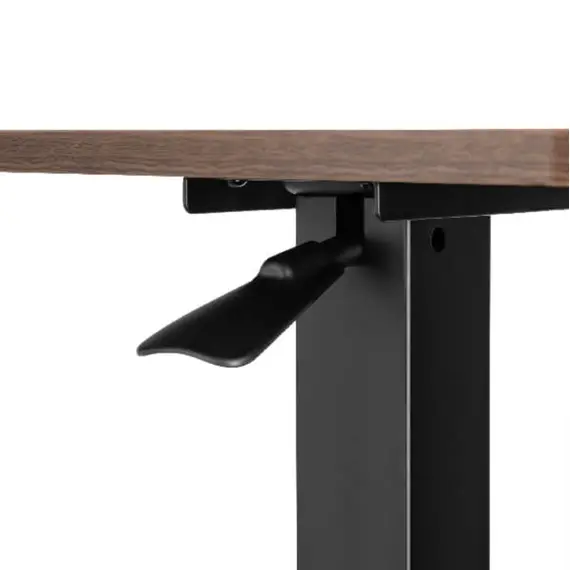 სათამაშო მაგიდა 2E Compact Desk CE710BD, height 71-106cm, gas lift, tabletop 71x40cm (dark wood), metal base (black) - Primestore.ge