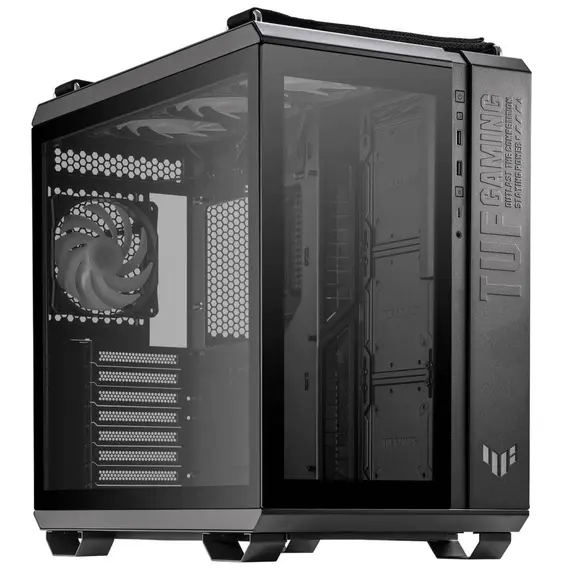 კომპიუტერის ქეისი ASUS TUF GAMING GT502 PLUS TG ARGB BLACK - Primestore.ge