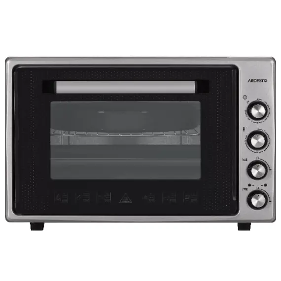 ელექტრო ღუმელი ARDESTO Electric oven ARDESTO, 70L, 2000W, mech., double glass, inox - Primestore.ge
