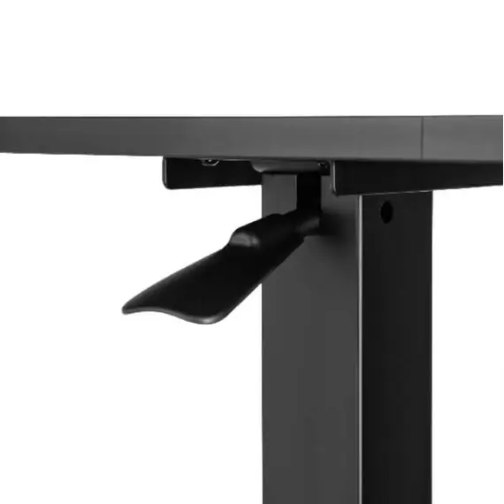 სათამაშო მაგიდა 2E Compact Desk CE710BB, height 71-106cm, gas lift, tabletop 71x40cm (black), metal base (black) - Primestore.ge