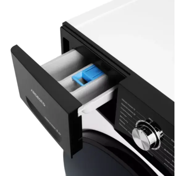სარეცხი მანქანა ARDESTO front load Black Mars, 8kg, 1200, A, 55.5cm, display, inverter, white - Primestore.ge