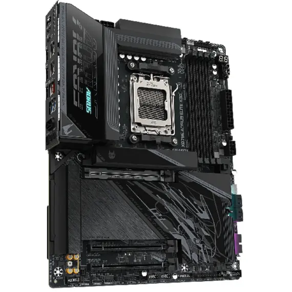 დედა დაფა GIGABYTE X870E A ELITE X3D sAM5 X870 4xDDR5 M.2 Wi-Fi BT HDMI DP ATX - Primestore.ge