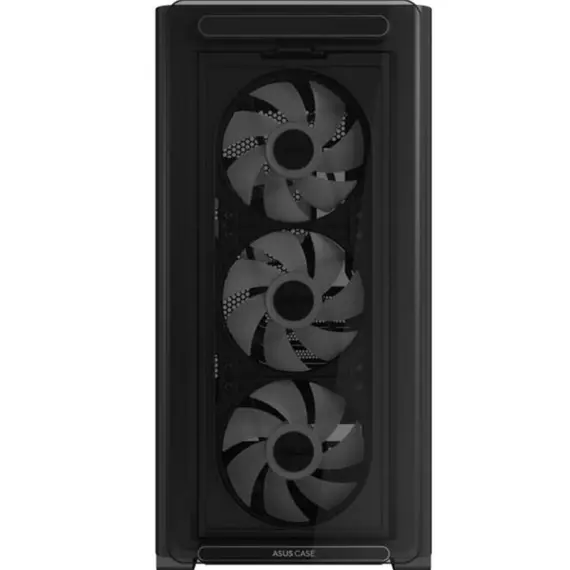 კომპიუტერის ქეისი ASUS A23 PLUS TG/ARGB FANS/BLK - Primestore.ge