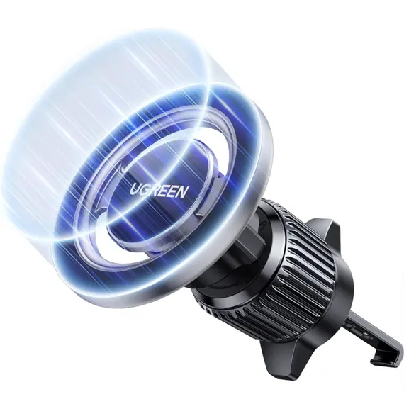 მობილურის დამჭერი UGREEN LP845 (65764), Air Vent Magnetic Car Phone Mount, Gray - Primestore.ge
