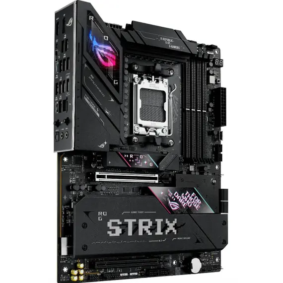 დედა დაფა ASUS Motherboard ROG STRIX B850-E GAMING WIFI sAM5 B850 4xDDR5 M.2 HDMI DP USB Type-C Wi-Fi BT ATX - Primestore.ge