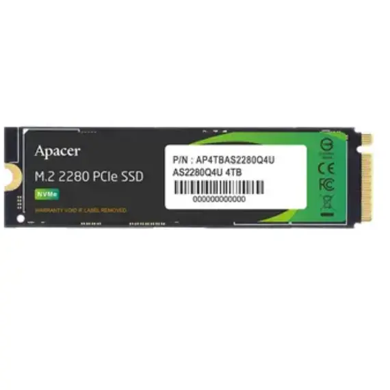 მყარი დისკი Apacer M.2 4TB  PCIe 4.0 Q4U - Primestore.ge