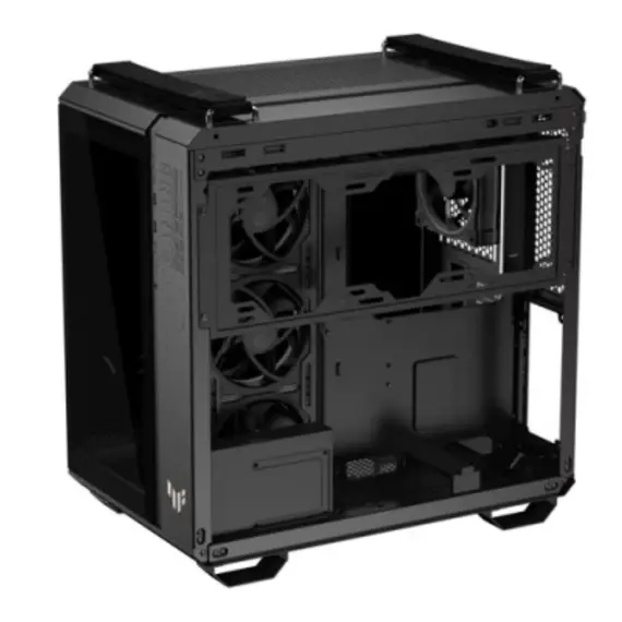 კომპიუტერის ქეისი ASUS TUF GAMING GT502 HORIZON TG ARGB BLACK - Primestore.ge