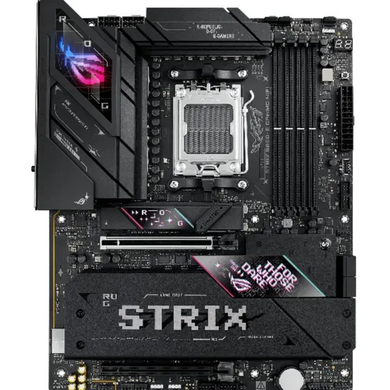 დედა დაფა ASUS Motherboard ROG STRIX B850-E GAMING WIFI sAM5 B850 4xDDR5 M.2 HDMI DP USB Type-C Wi-Fi BT ATX - Primestore.ge