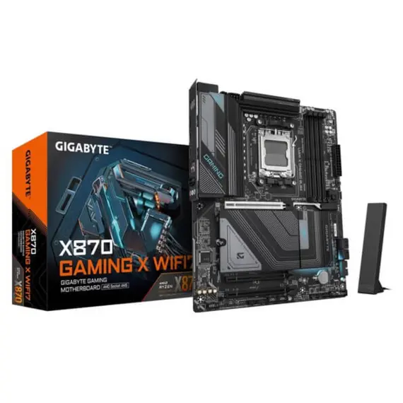 დედა დაფა GIGABYTE Motherboard X870 GAMING X WIFI7 sAM5 X870 4xDDR5 M.2 HDMI Type-C ATX - Primestore.ge