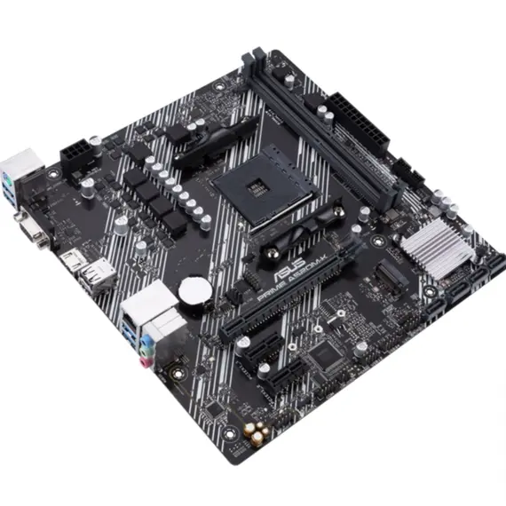 დედა დაფა ASUS Motherboard PRIME A520M-K sAM4 A520 2xDDR4 HDMI D-Sub mATX - Primestore.ge