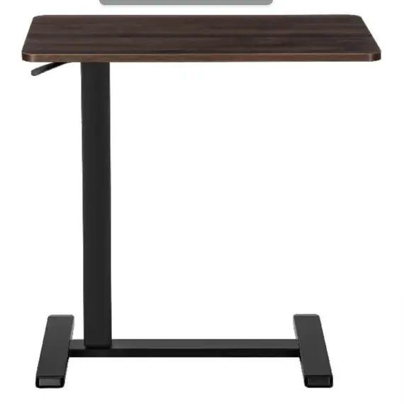 სათამაშო მაგიდა 2E Compact Desk CE710BD, height 71-106cm, gas lift, tabletop 71x40cm (dark wood), metal base (black) - Primestore.ge