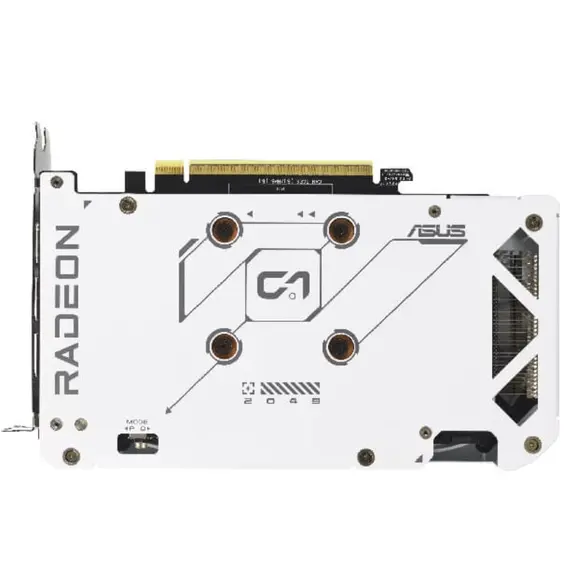 ვიდეო დაფა ASUS Radeon RX 9060 XT 16GB GDDR6 OC DUAL-RX9060XT-16G-WHITE - Primestore.ge
