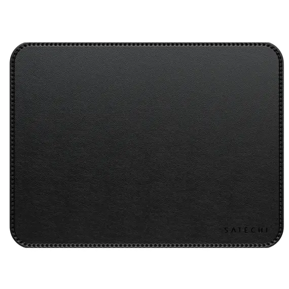 მაუსპადი SATECHI Vegan-Leather Premium Mouse Pad (Black) - Primestore.ge