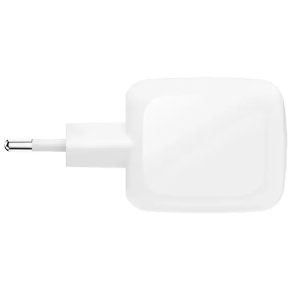 ადაპტერი BELKIN 67w Dual USB-C PD wall Charger with PPS, White - Primestore.ge