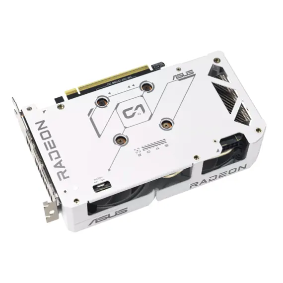 ვიდეო დაფა ASUS DUAL-RX9060XT-16G-WHITE//RX9060XT,HDMI,DP*2,16G,D6 - Primestore.ge