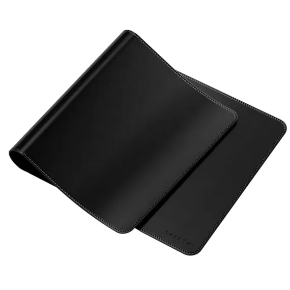 მაუსპადი SATECHI Vegan-Leather Premium Desk Mat (Black) - Primestore.ge