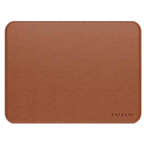 მაუსპადი SATECHI Vegan-Leather Premium Mouse Pad (Brown) - Primestore.ge
