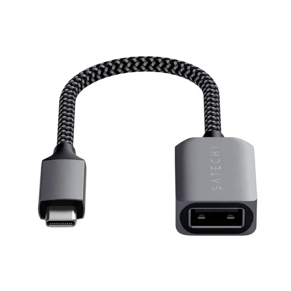 ადაპტერი SATECHI USB-C to USB 3.0 Adapter Cable Space Gray - Primestore.ge
