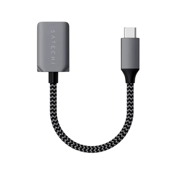 ადაპტერი SATECHI USB-C to USB 3.0 Adapter Cable Space Gray - Primestore.ge