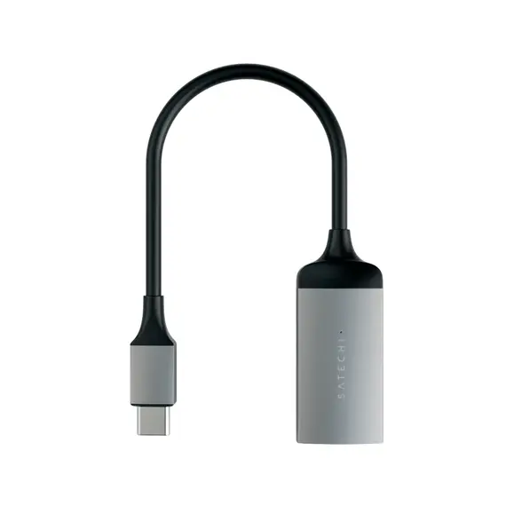 ადაპტერი SATECHI Aluminum Type-C to HDMI Adapter 4K 60Hz Space Gray - Primestore.ge