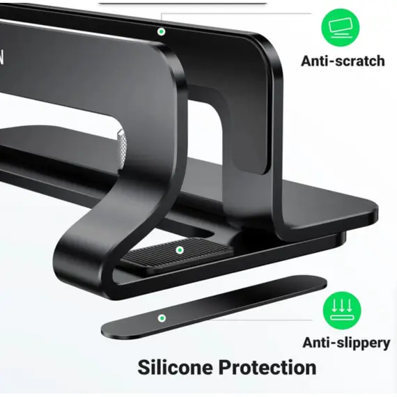 ნოუთბუქის სადგამი UGREEN LP258 (25706), Vertical Laptop Stand, Space Saver - Primestore.ge