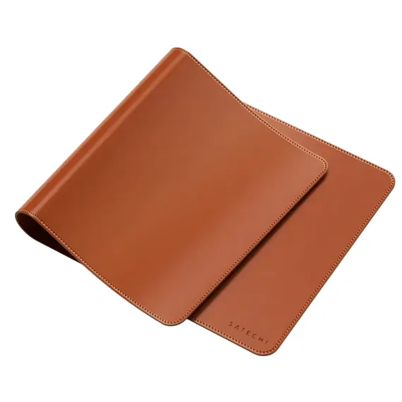მაუსპადი SATECHI Vegan-Leather Premium Desk Mat (Brown) - Primestore.ge
